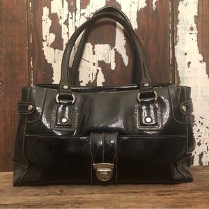 Liz Claiborne patent leather bag